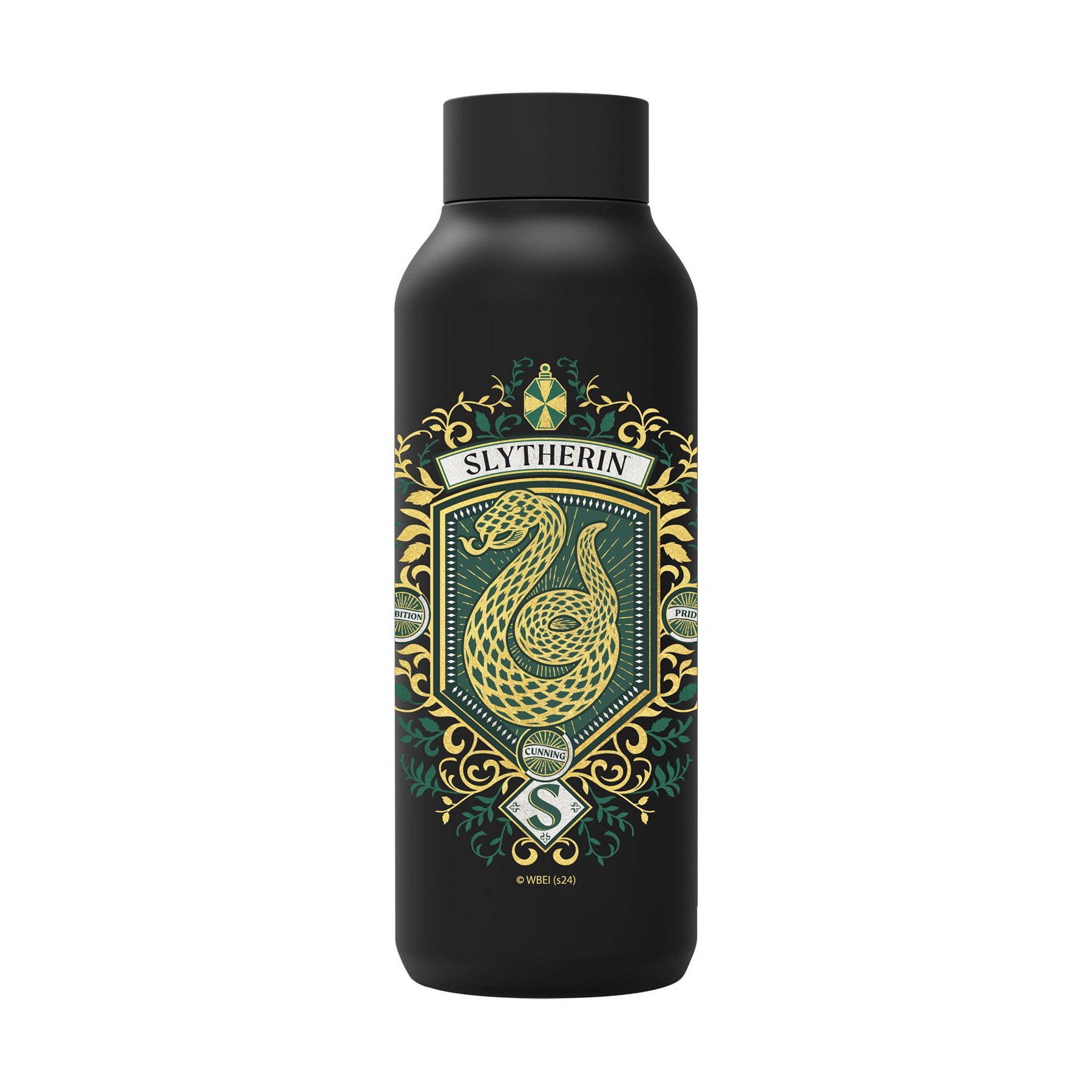 Bot.Termo Inox Black 510Ml Hp Slytherin Varios