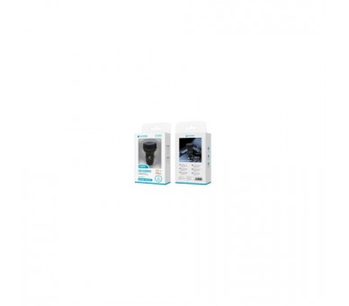 Cargador Coche 2 Usb A + Cable Tipo C 20W Cc9981 Varios