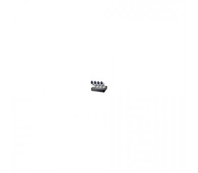 Kit Videovigilancia 720P Cctv Level One 4 Canales 4 Camaras