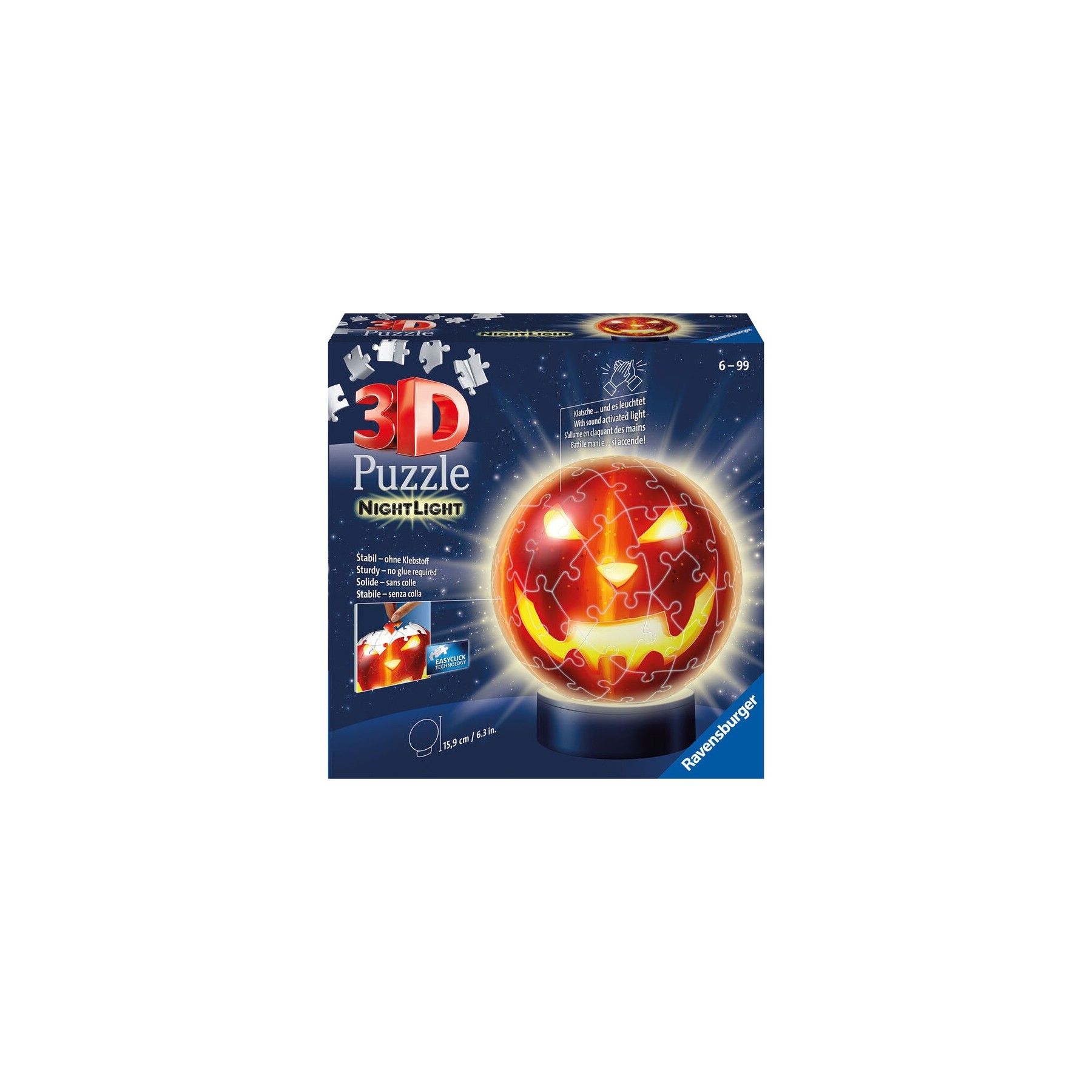 Puzzle 3D Ravensburger Calabaza De Halloween