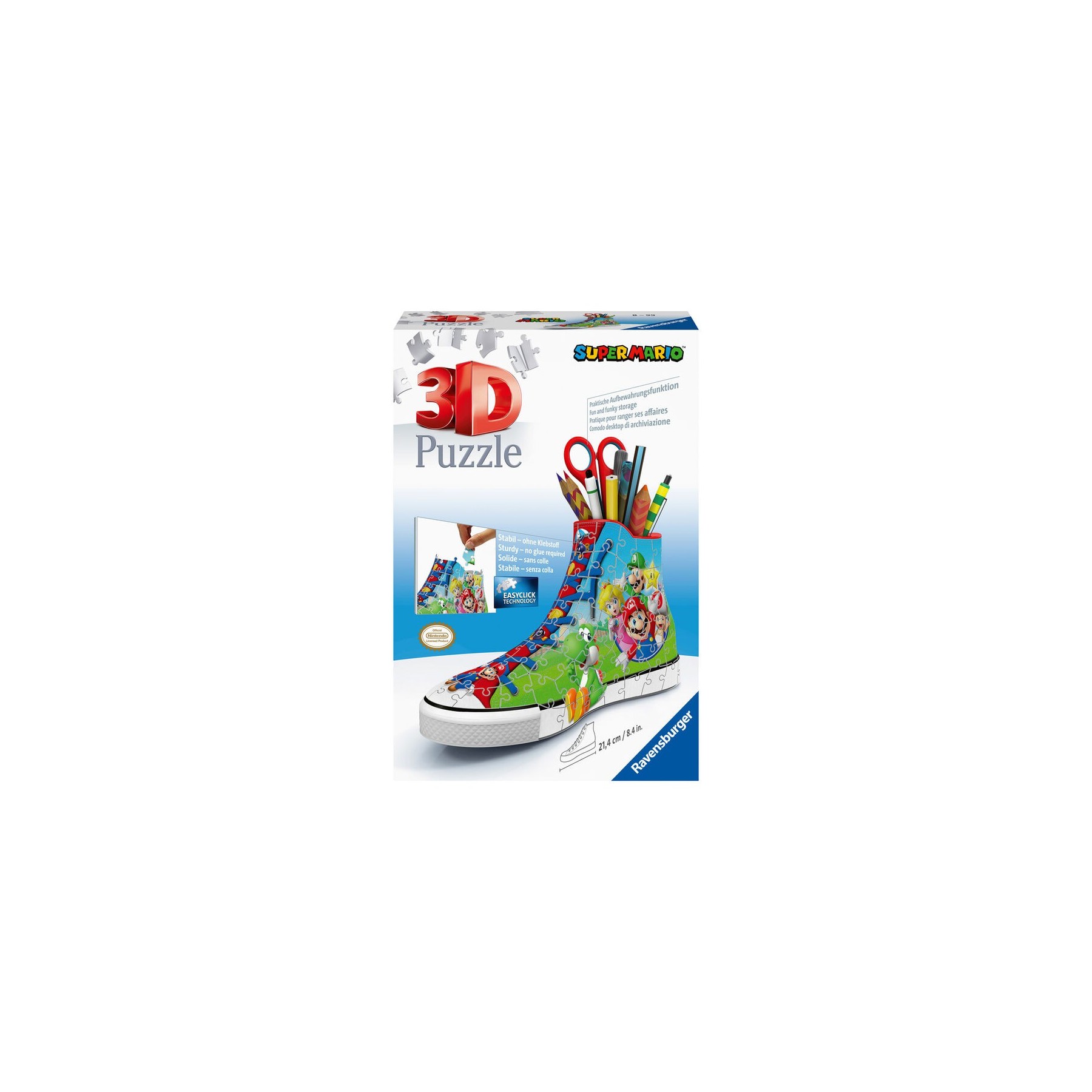 Puzzle 3D Ravensburger Sneaker -  Super Mario