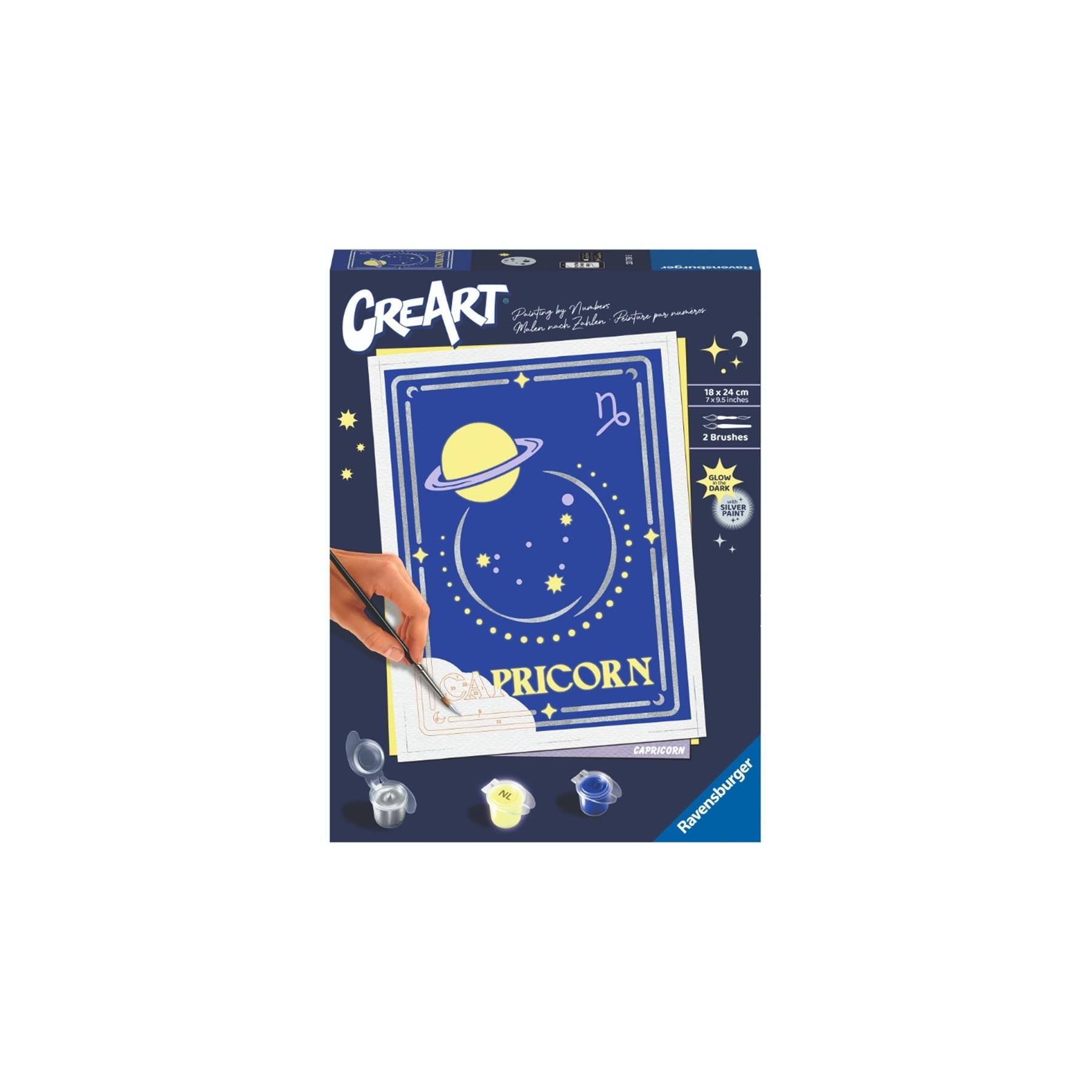 Kit Para Pintar Con Números Ravensburger Creart Serie Trend