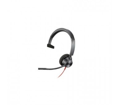 Auriculares Poly Monoaurales Blackwire 3310 Con Certificació
