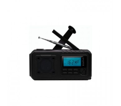 Beafon Btec-Rds670 Black / Radio Portátil Con Manivela
