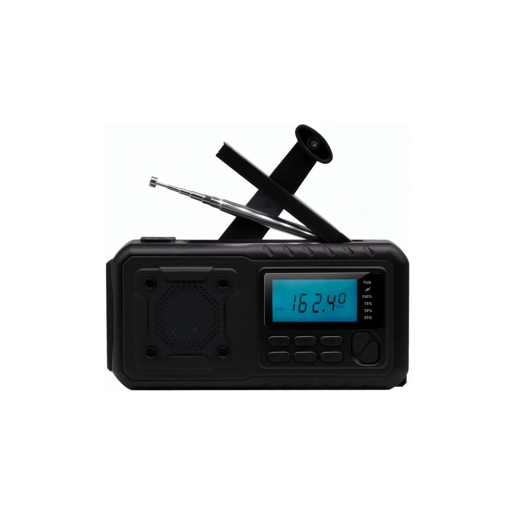 Beafon Btec-Rds670 Black / Radio Portátil Con Manivela