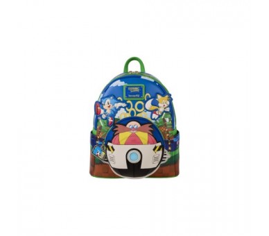 Mochila Sonic The Hedgehog Loungefly 26Cm
