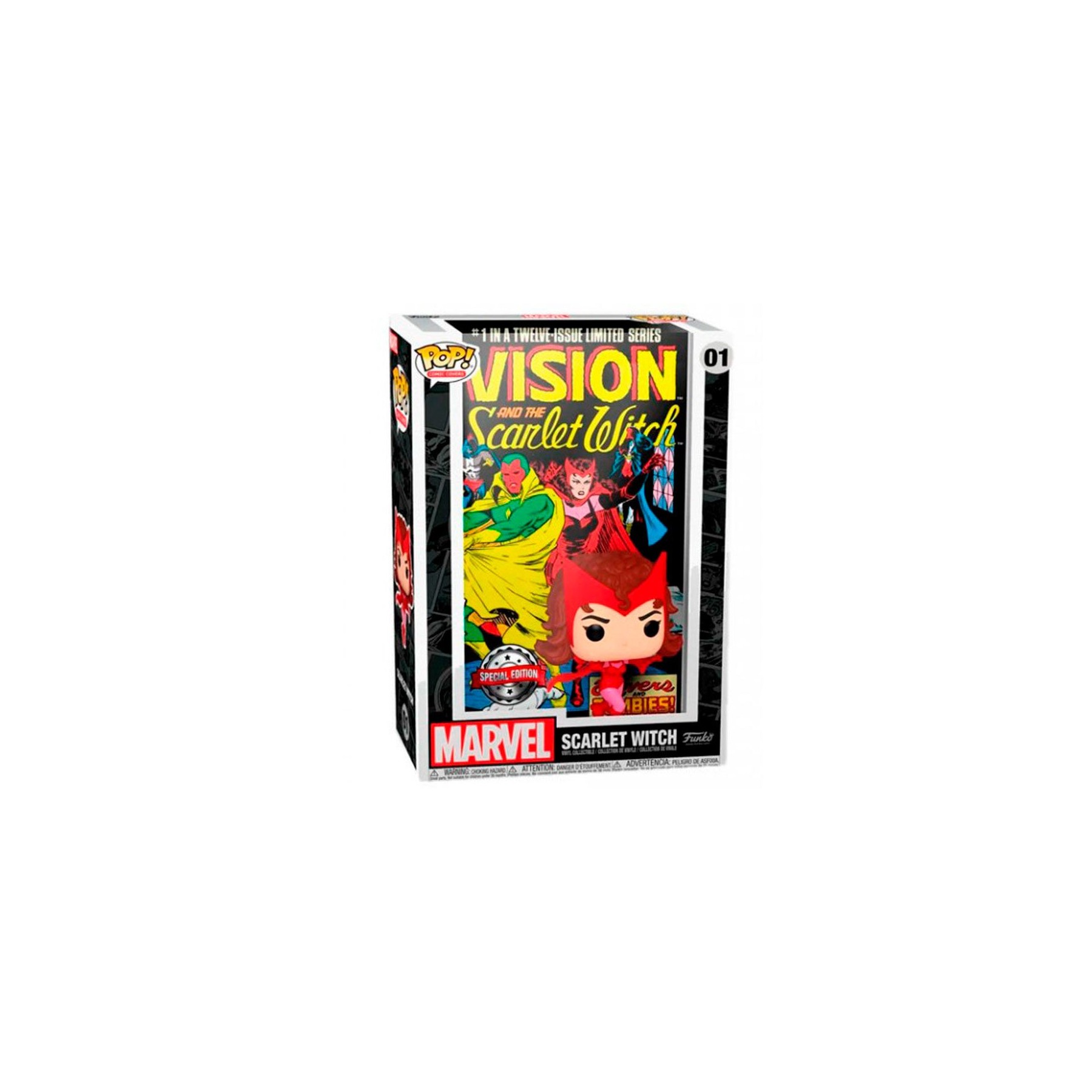 Figura Pop Marvel Scarlet Witch Exclusive REACONDICIONADo