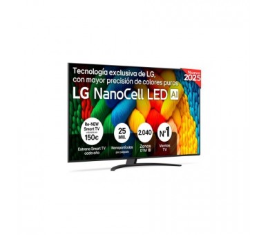 Lg Nanocell 55Nano81A6A / Televisor Smart Tv 55" Ultra Hd 4K