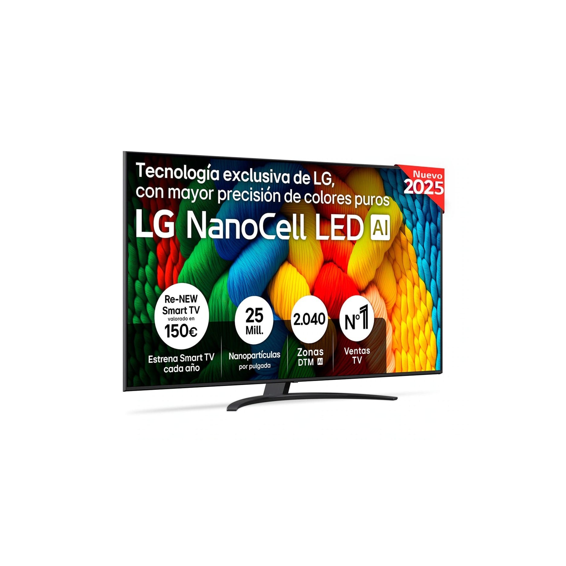 Lg Nanocell 55Nano81A6A / Televisor Smart Tv 55" Ultra Hd 4K