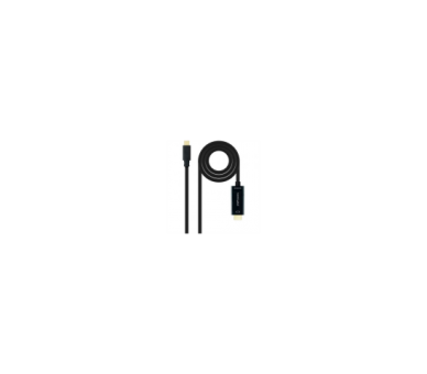 Cable Conversor Nanocable 10.15.5105/ Usb Tipo-C Macho Hdmi