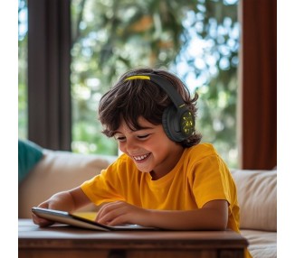 Auriculares inalambricos LED Pikachu Pokemon