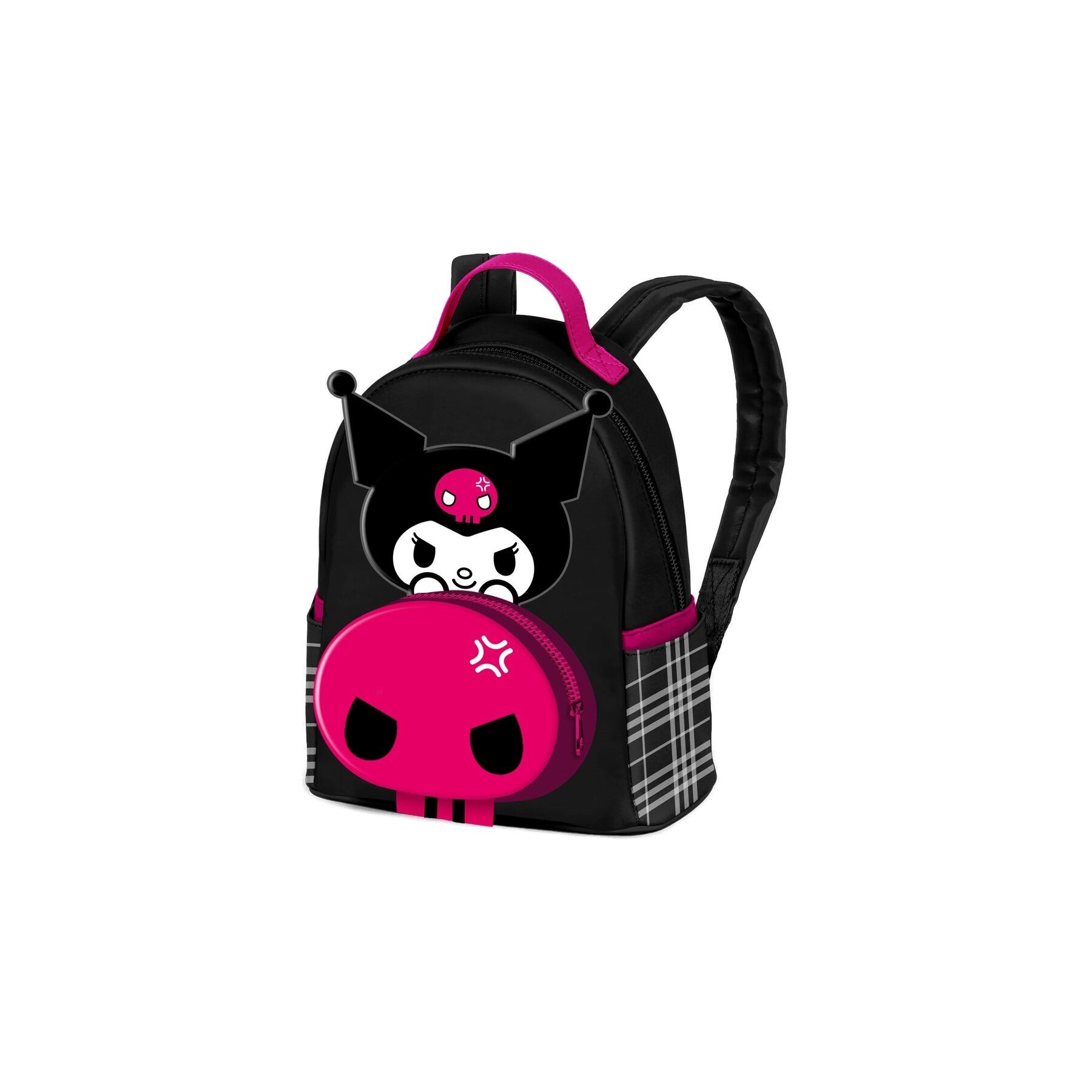 Mochila Skull Kuromi Hello Kitty and Friends 25cm