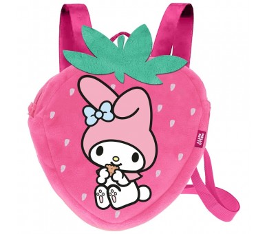 Mochila Fresa My Melody Hello Kitty and Friends