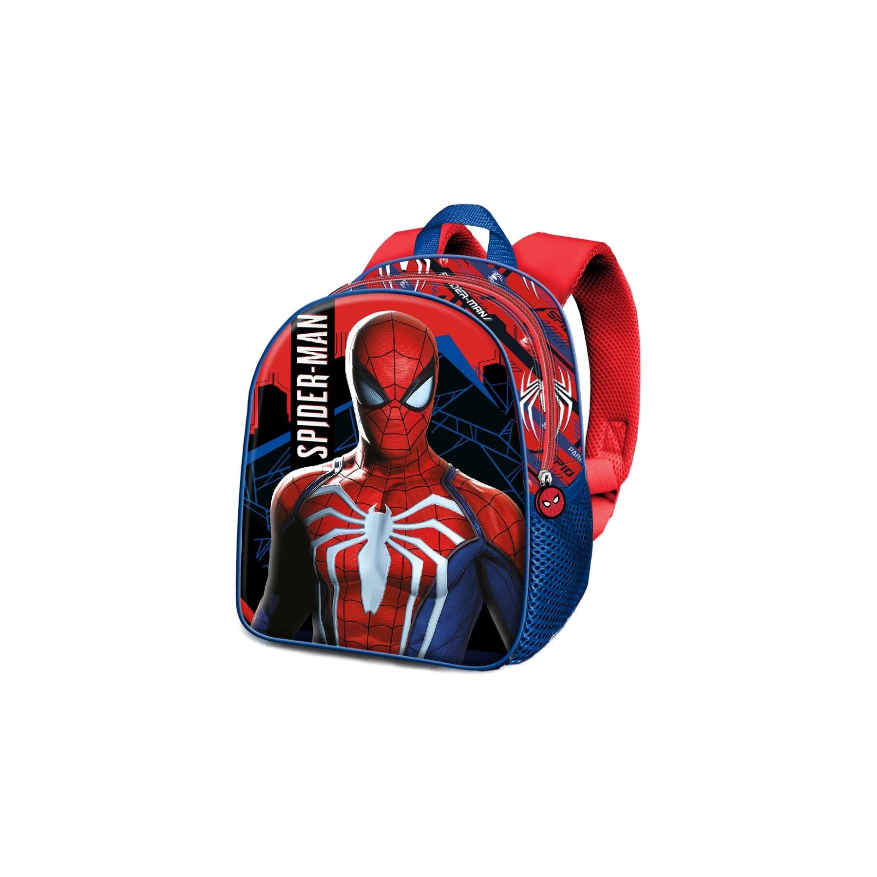 Mochila 3D Best Team Spiderman Marvel 30cm