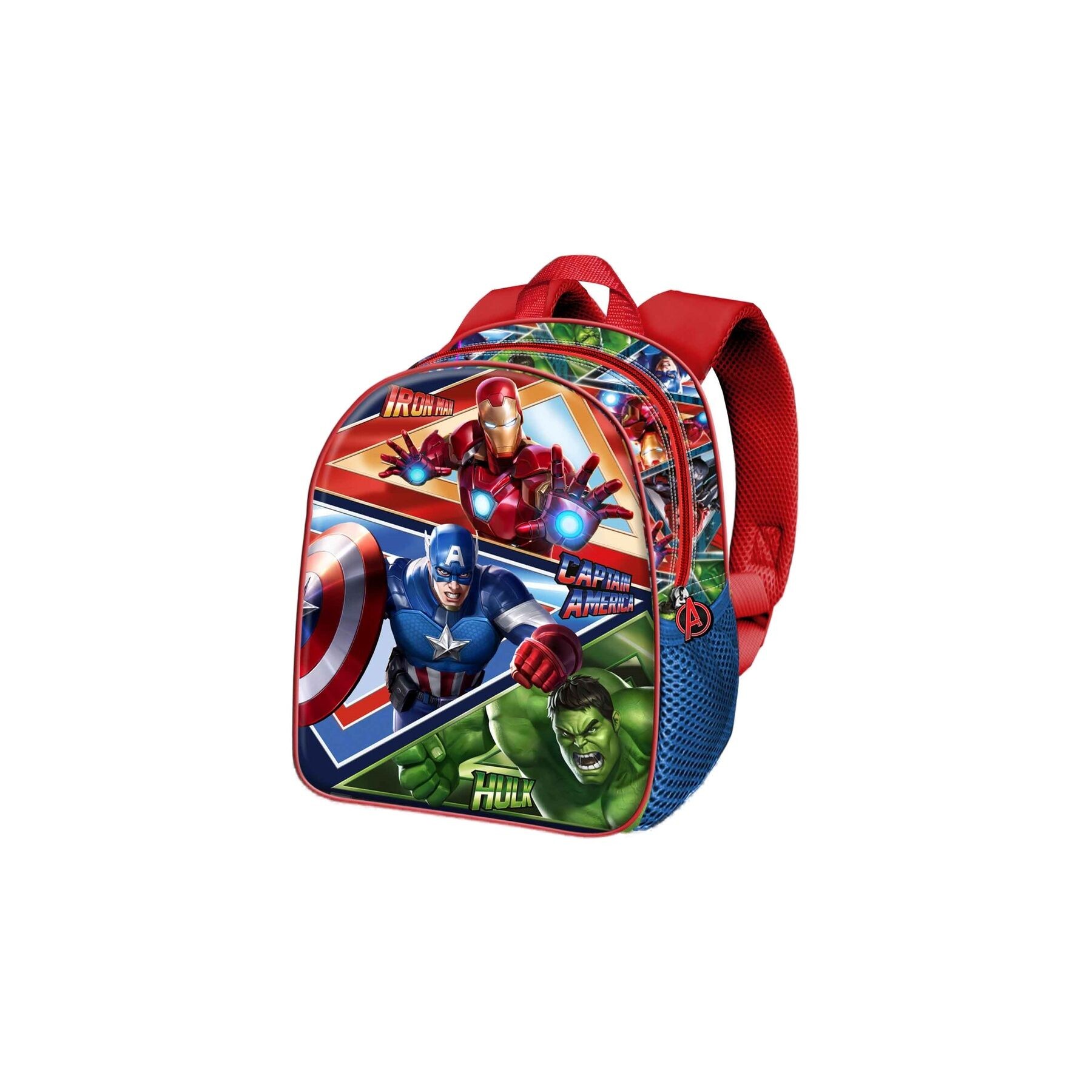 Mochila 3D Battle Los Vengadores Avengers Marvel 30cm