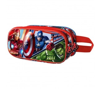 Portatodo 3D Battle Los Vengadores Avengers Marvel doble