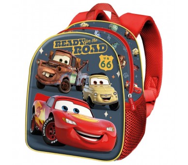 Mochila 3D Ready Cars 3 Disney Pixar 30cm