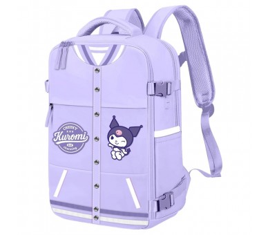 Mochila Varsity Kuromi Hello Kitty and Friends 40cm