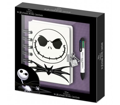 Diario + Boligrafo Pesadilla Antes de Navidad Disney
