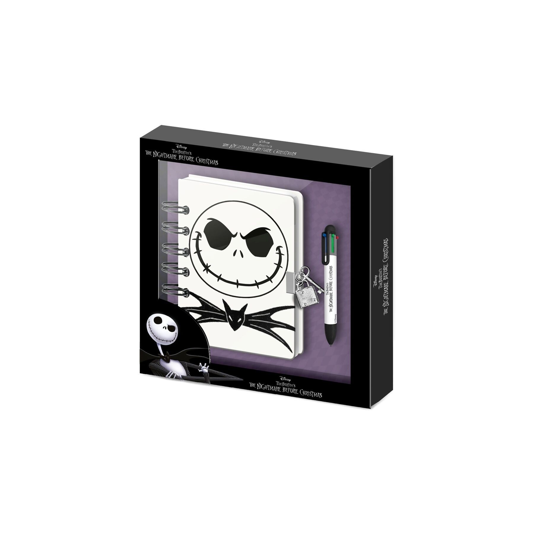 Diario + Boligrafo Pesadilla Antes de Navidad Disney