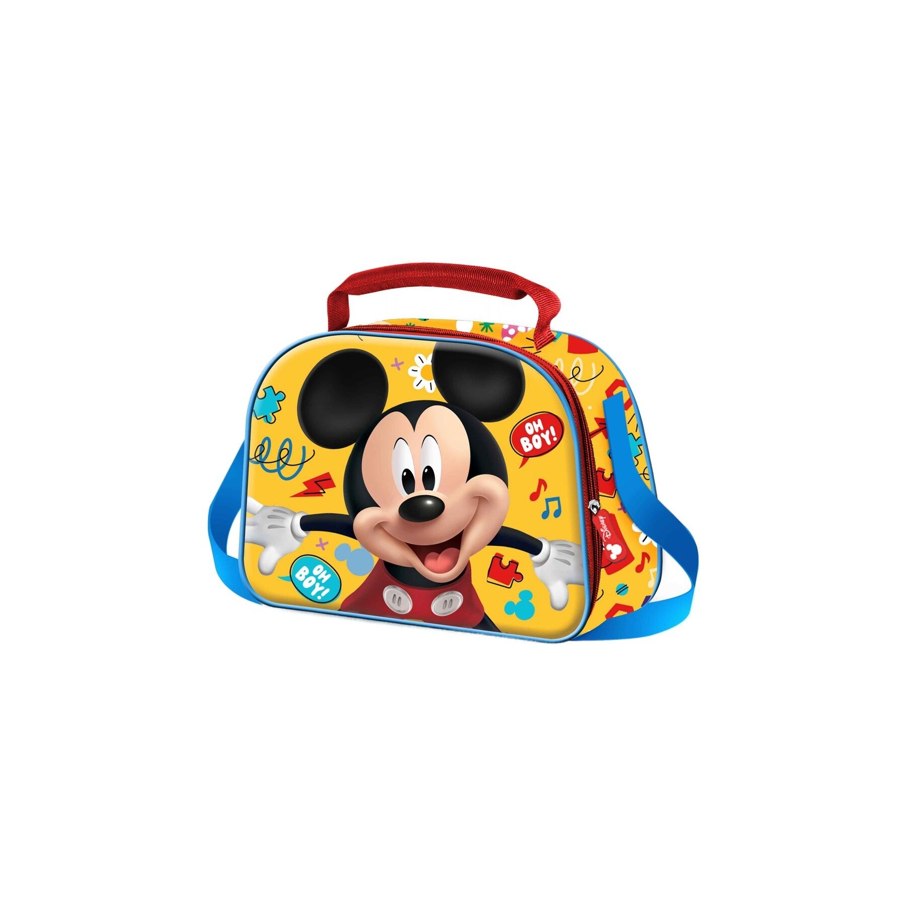 Bolsa portameriendas 3D Mickey Disney