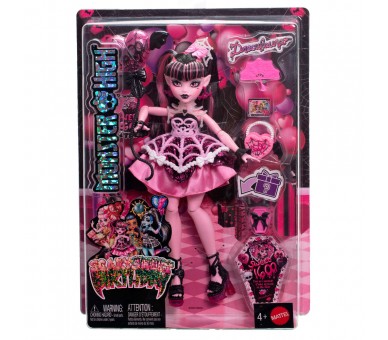 Muñeca Draculaura Scary Sweet Birthday 1600 Monster High