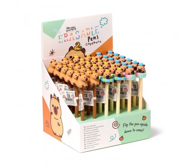 Boligrafo Borrable Topper Capibara surtido
