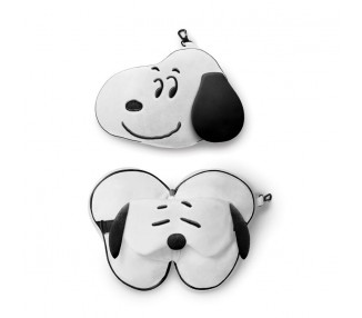 Almohada viaje antifaz Snoopy Relaxeazzz