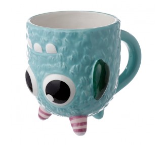 Taza 3D Monstruo Monstarz Azul 550ml