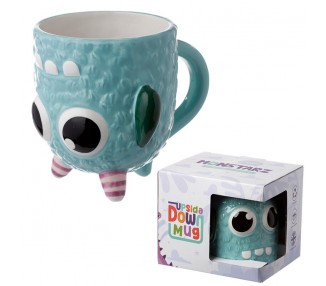 Taza 3D Monstruo Monstarz Azul 550ml