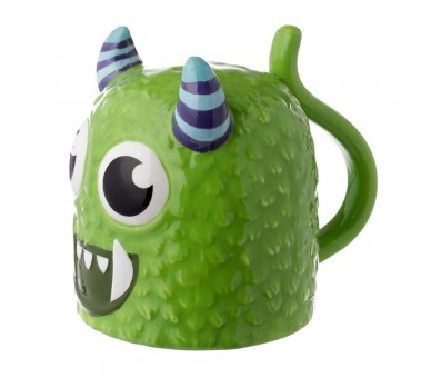 Taza 3D Monstruo Monstarz Verde 550ml