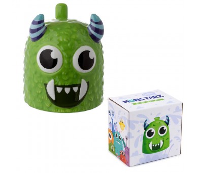 Taza 3D Monstruo Monstarz Verde 550ml
