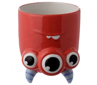 Taza 3D Monstruo Monstarz Rojo 550ml