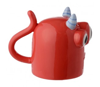Taza 3D Monstruo Monstarz Rojo 550ml