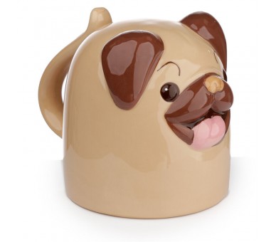Taza 3D Perro Carlino 590ml