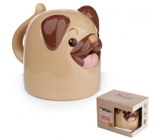 Taza 3D Perro Carlino 590ml