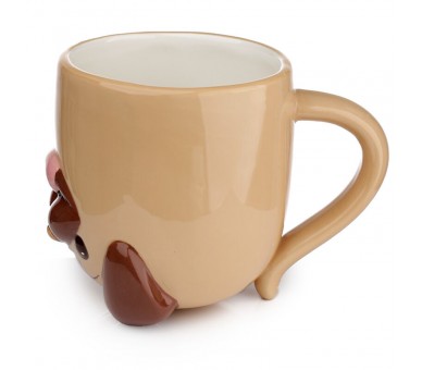 Taza 3D Perro Carlino 590ml