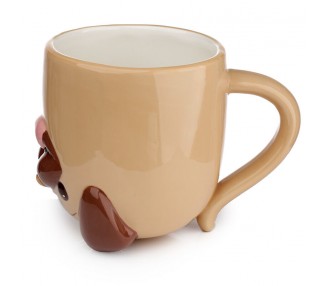 Taza 3D Perro Carlino 590ml