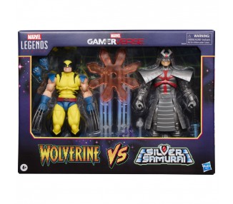 Blister 2 figuras Wolverine & Silver Samurai Gameverse Marvel Legends 15cm