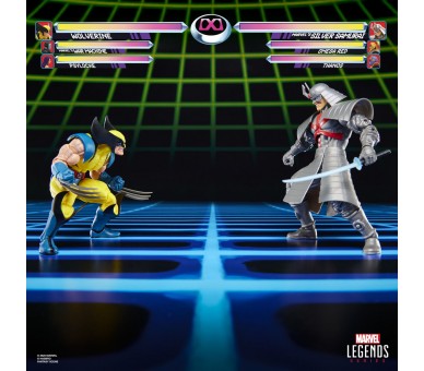 Blister 2 figuras Wolverine & Silver Samurai Gameverse Marvel Legends 15cm