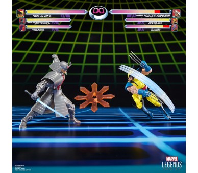 Blister 2 figuras Wolverine & Silver Samurai Gameverse Marvel Legends 15cm