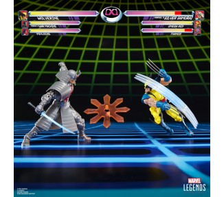 Blister 2 figuras Wolverine & Silver Samurai Gameverse Marvel Legends 15cm