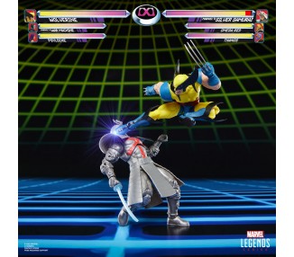 Blister 2 figuras Wolverine & Silver Samurai Gameverse Marvel Legends 15cm