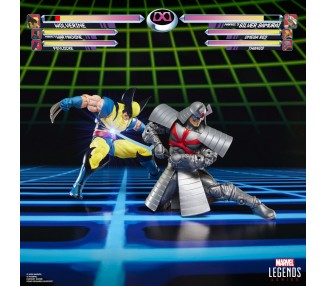 Blister 2 figuras Wolverine & Silver Samurai Gameverse Marvel Legends 15cm