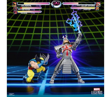 Blister 2 figuras Wolverine & Silver Samurai Gameverse Marvel Legends 15cm