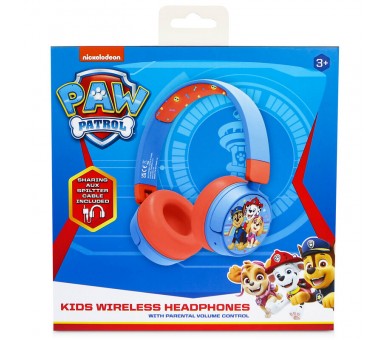 Auriculares inalambricos infantiles Patrulla Canina Paw Patrol