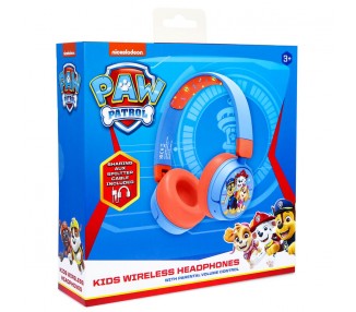 Auriculares inalambricos infantiles Patrulla Canina Paw Patrol