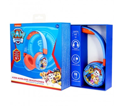 Auriculares inalambricos infantiles Patrulla Canina Paw Patrol