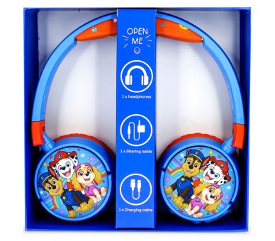 Auriculares inalambricos infantiles Patrulla Canina Paw Patrol