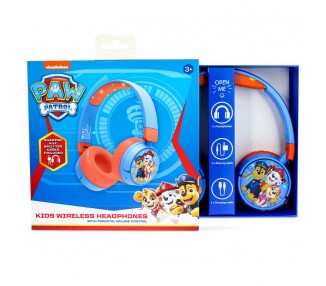 Auriculares inalambricos infantiles Patrulla Canina Paw Patrol